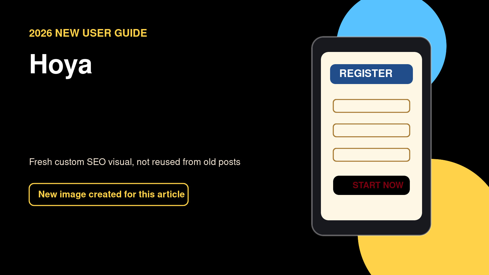 Hoya娛樂城註冊教學 2026 最新步驟